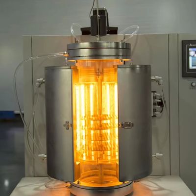 Automatic Vacuum Brazing Machine With Advanced Quartz Glass Tube And 600kg Weight