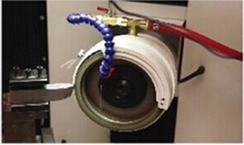 Adjustable PCD Grinder for Accurate Grinding 0-45/min Grinding Wheel Oscillation Frequency 300mm Optical Tube Distance