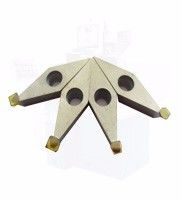 CTSTC PCD Inserts Tools Vacuum Soldering For Cutting Tools Industry