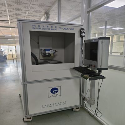 PDC Processing Machine With CCD Visual Location And 0.005mm/Layer Remove Efficiency