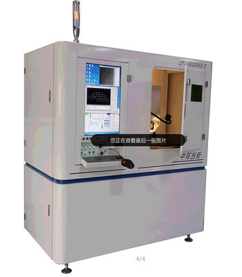 Super Hard Material Cutting CNC Fiber Laser Machine with Special Custom Cutting Head and Rotary A Axis