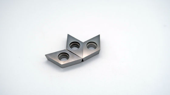 Hard Metal Alloy 3.97mm Thickness Carbide Inserts   For  PCD Tools