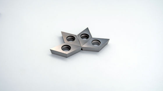 Hard Metal Alloy 3.97mm Thickness Carbide Inserts   For  PCD Tools