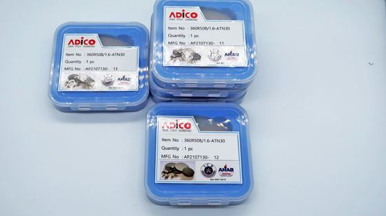 High Corrosion Resistance PCBN Blank 1.6/2.0/3.2mm Thinckness Adico Brand